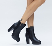 botine de toamna cu toc inalt
