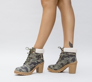 botine elegante cu blanita ieftine