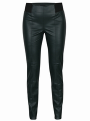 colanti imitatie piele cu buzunare