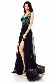 rochii de nunta lungi negre