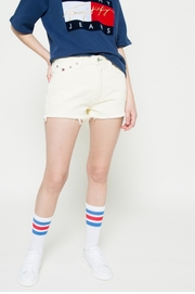 pantaloni scurti de blugi albi dama