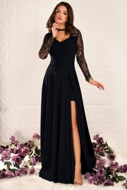 rochii negre lungi marimi mari