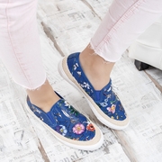 espadrile dama cu imprimeu floral