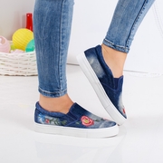 espadrile dama din denim