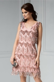 rochii de seara scurte cu franjuri