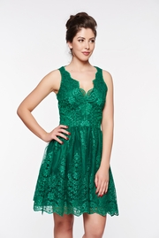 rochii de seara scurte verzi