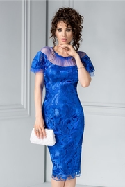 rochii scurte de seara albastre