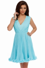 rochii scurte de seara turcoaz